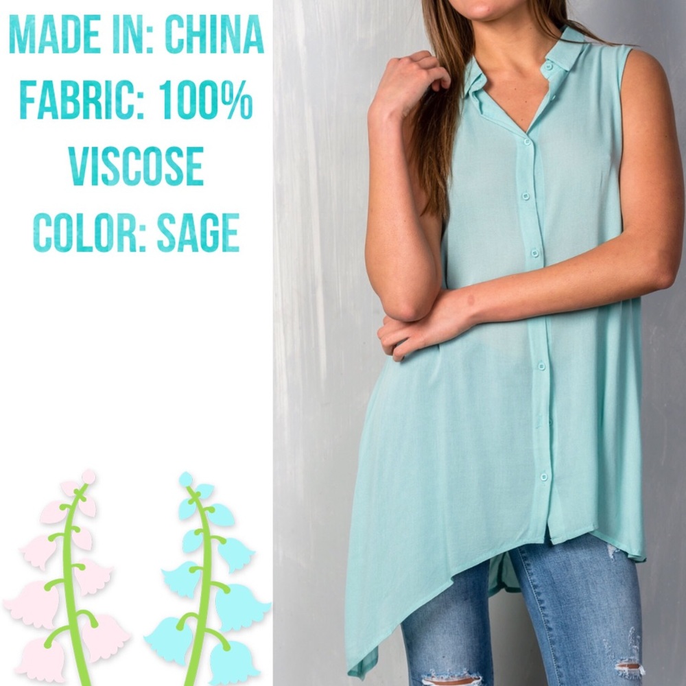 OPEN CROCHET BACK DETAILED HI-LOW TOP